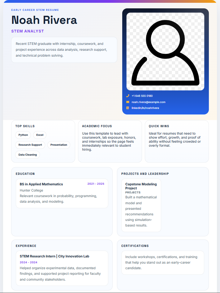 Student Launch preview
